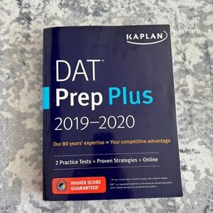 Kaplan DAT Prep Plus 2019-2020